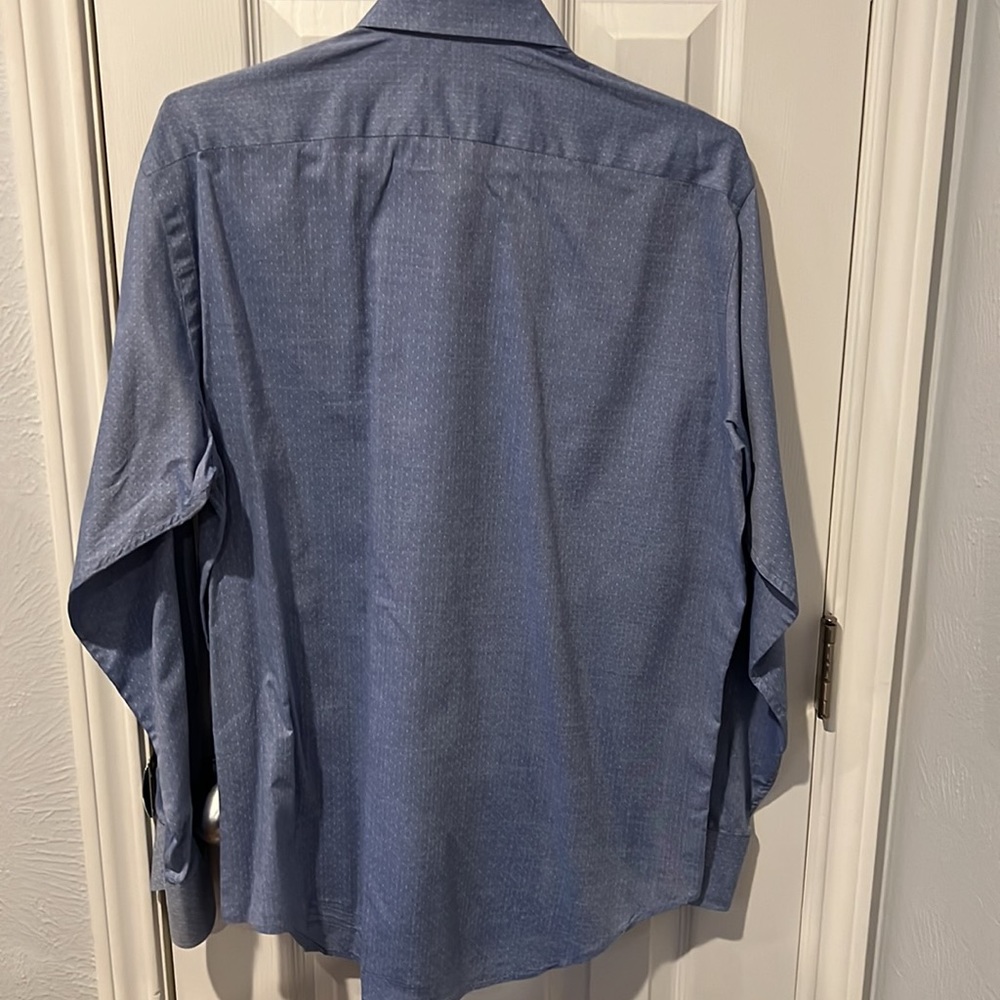 Neiman Marcus Mens Long Sleeves Shirt #350 - Picture 5 of 9